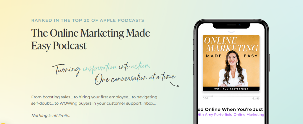 Amy Porterfield Online Marketing Expert