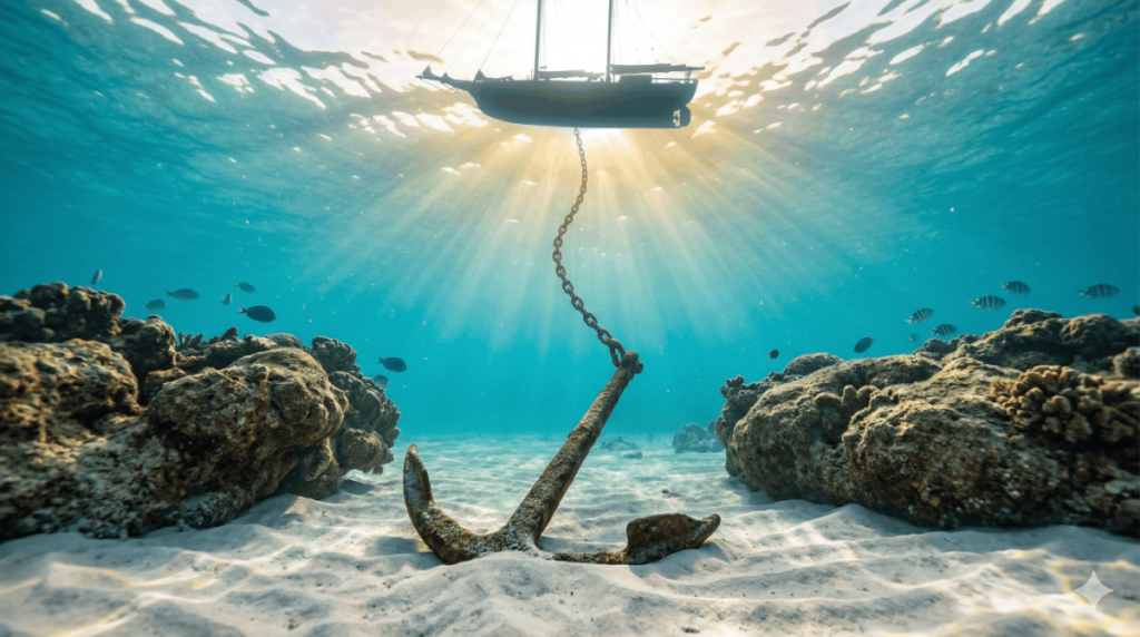 Feeling stuck in your business like you are anchored in one place.